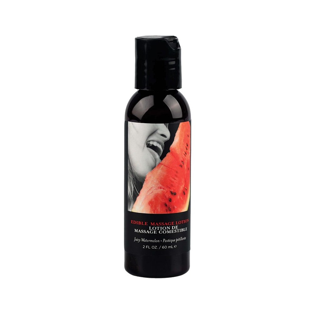 Earthly Body Edible Massage Lotion-Watermelon 2oz